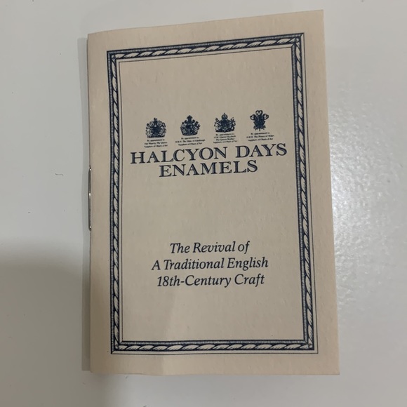 Enamel Trinket Box - Halycon Dave's - Picture 11 of 15